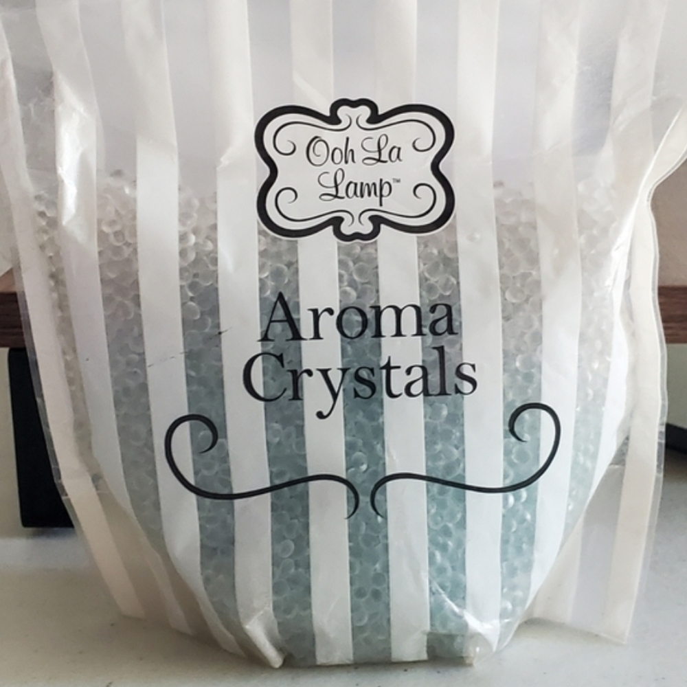 Eucalyptus Mint Scented Crystals for Warmer does not melt Home Interiors Retired